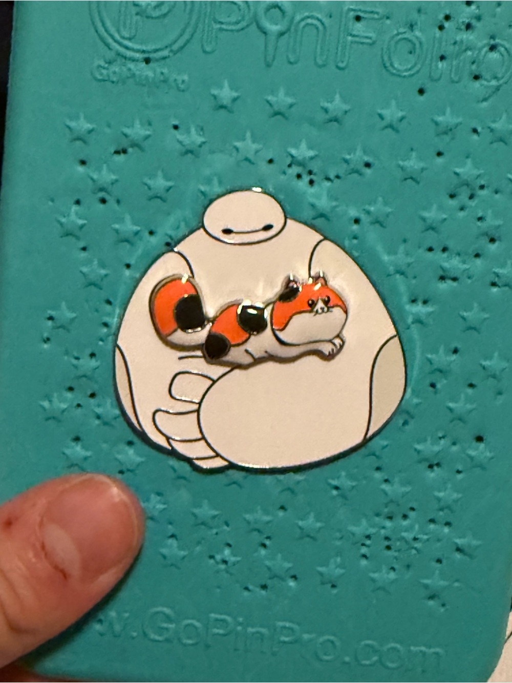 Disney Park Pin- Baymax w/Moci